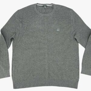 Bench Grey Ribbed Lightweight Sweater - Grey